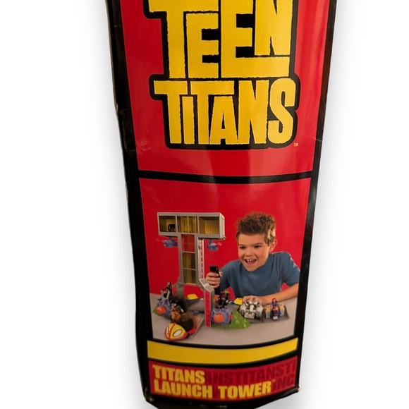 Teen Titans Launch Tower Bandai RARE Vintage 2004 + Extras  SEE LISTING! - Picture 11 of 16